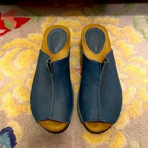 Royal blue Sergio Tomani wedges